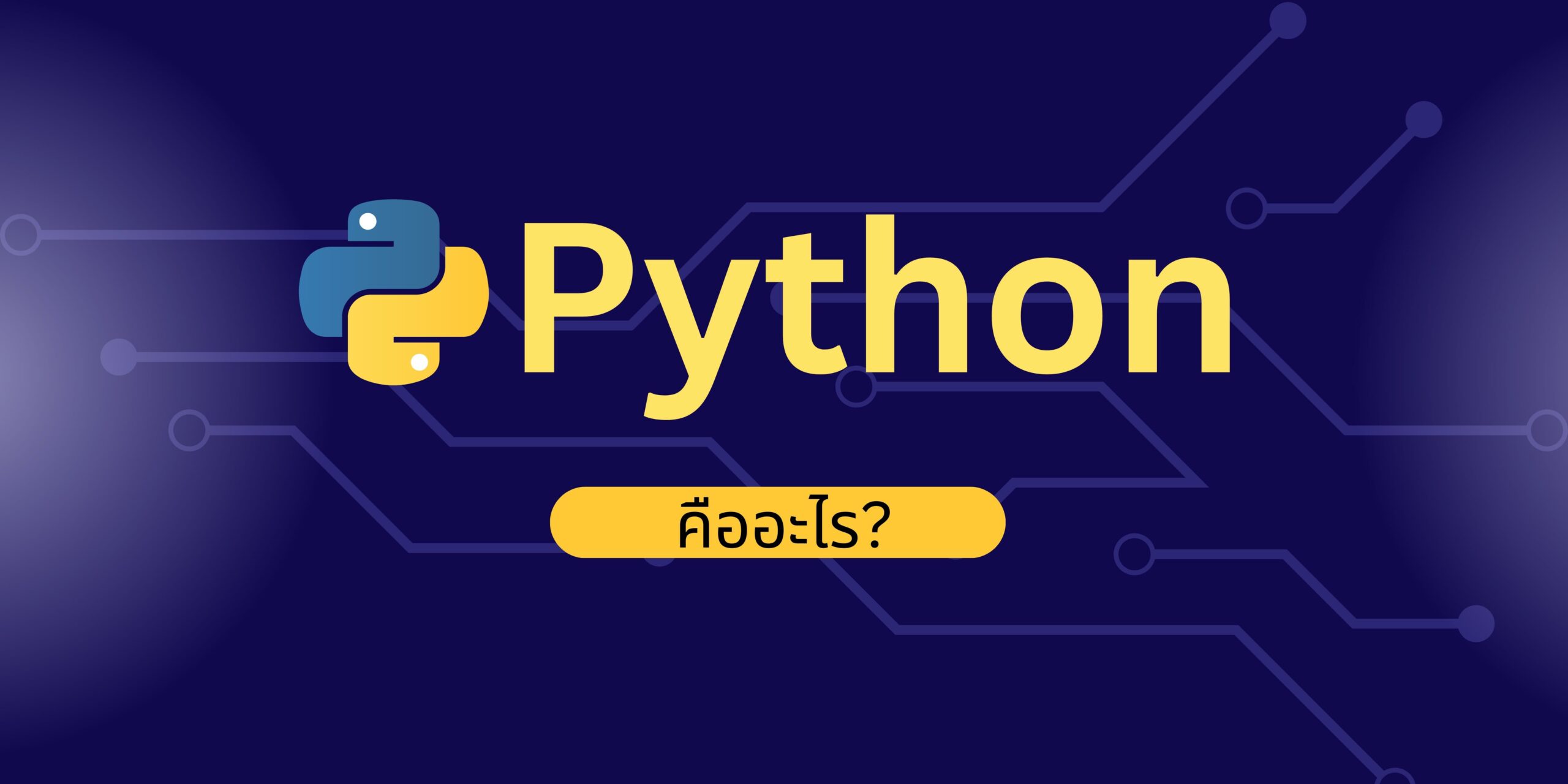 Python คืออะไร