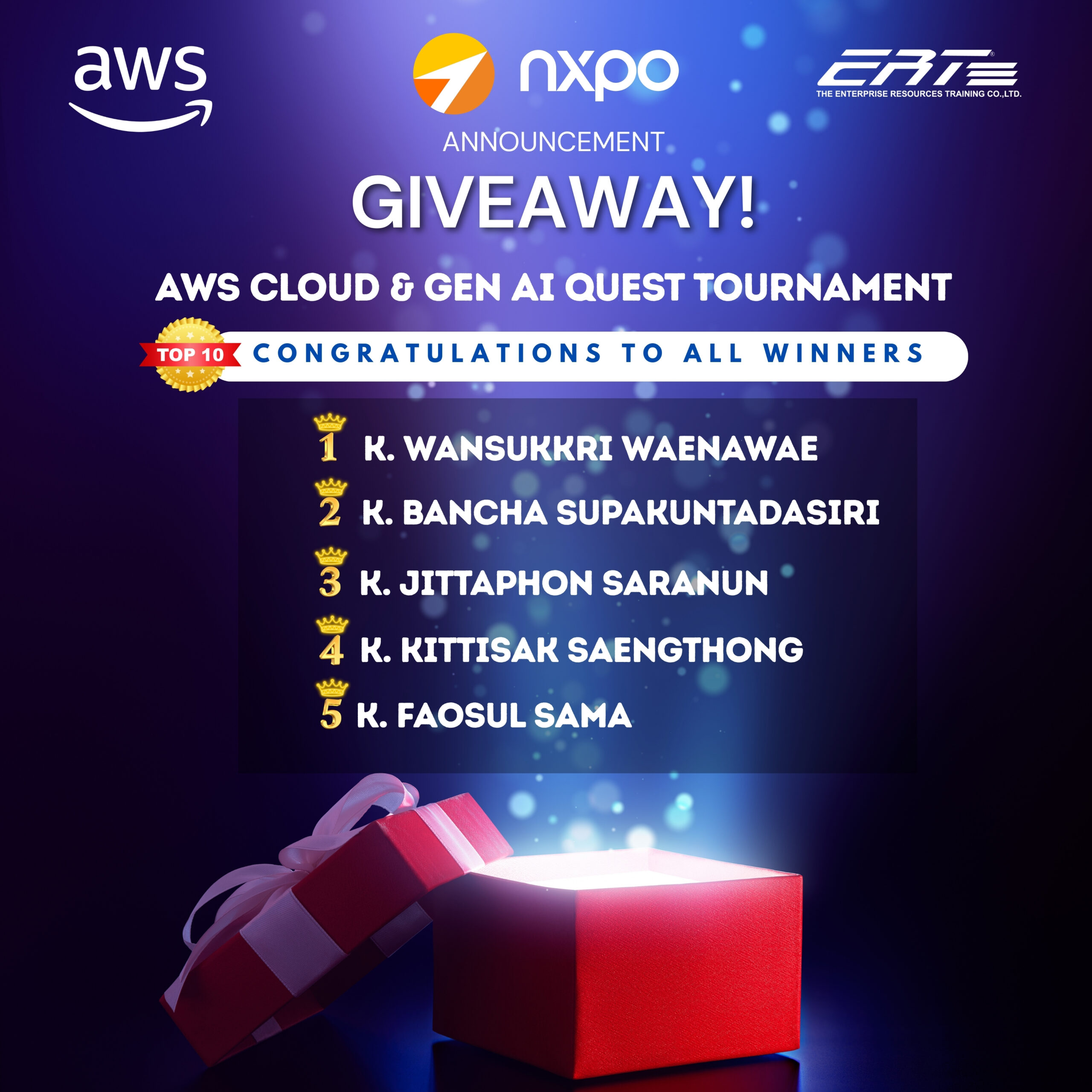 AWS Cloud & Gen AI Quest Tournament